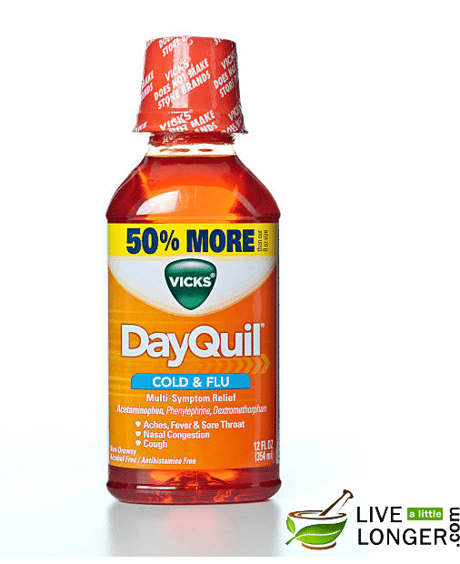 How often can you take dayquil and about its work process 