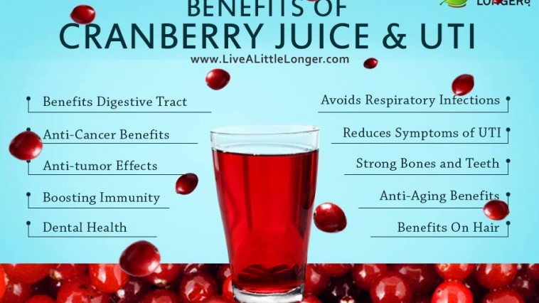 Benefits of cranberry juice and UTI