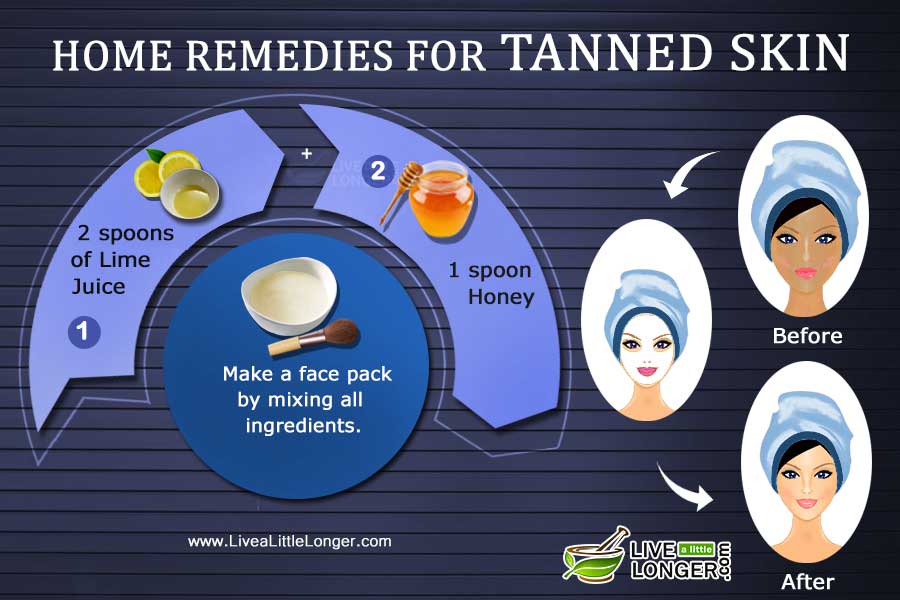 best home remedies for tanned skin
