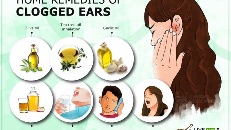 home remedies for clogged ears