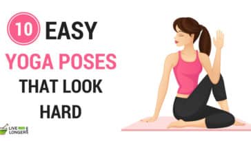 easy yoga poses that look hard