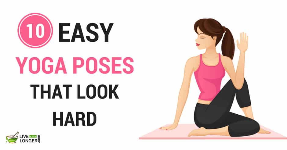 Easy here. Easy Yoga poses.