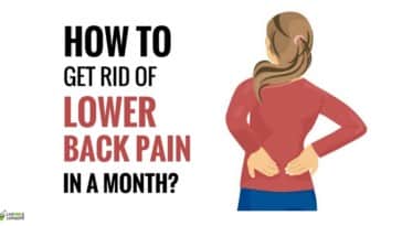 how to get rid of lower back pain quickly