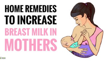 home remedies for increasing breast milk