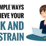 best ways to relieve neck and eye strain