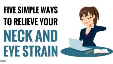 best ways to relieve neck and eye strain