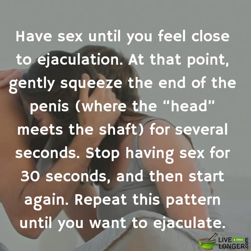 Tip-1 to Stop Premature Ejaculation 