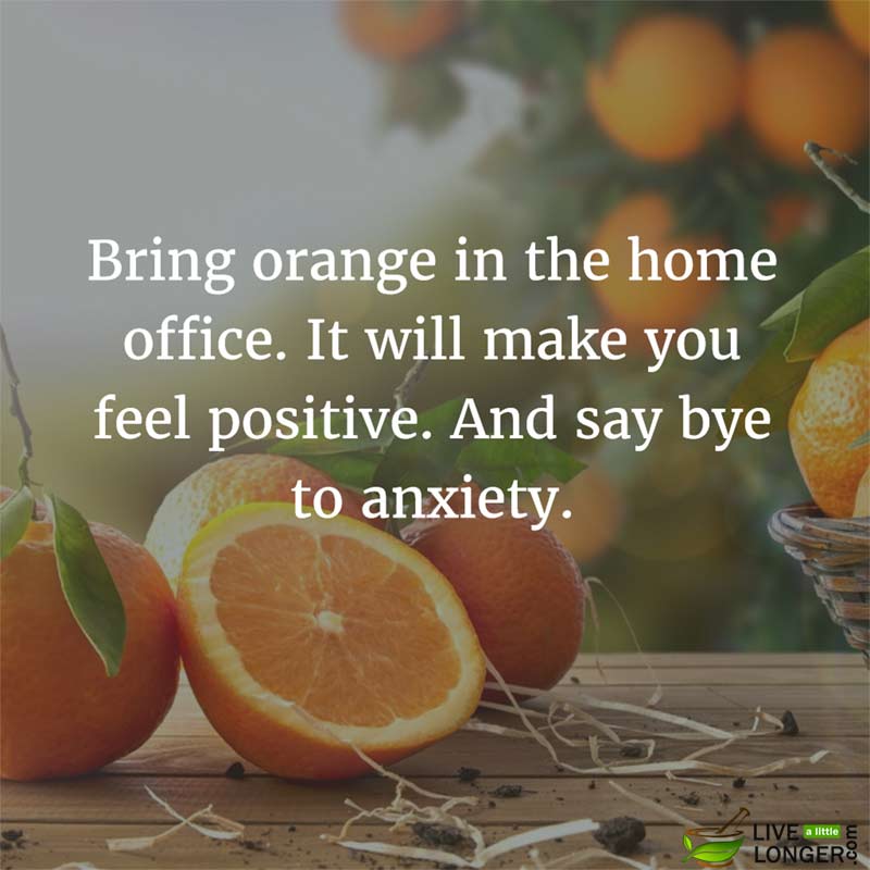 mood boosting orange
