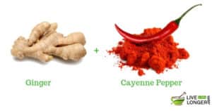 Ginger and Cayenne Pepper Paste for abscess tooth with swollen face