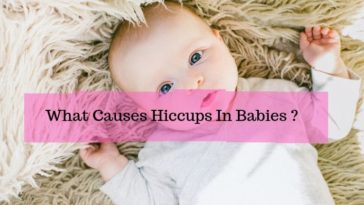 what causes hiccups in newborns